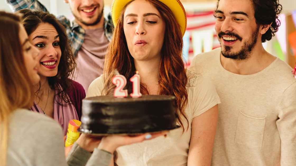 Geburtstagswünsche für 21 Jahre alt Freundin